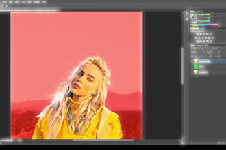 delete or change the background in photoshop in 1 day
