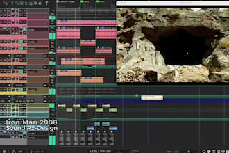make sound design, foley and mix for your video