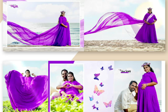 do stunning photo books with photo retouching and enhancements