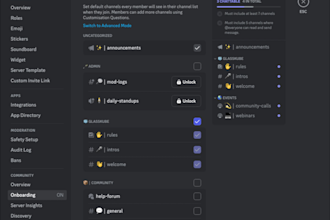 create, design, and set up your custom discord server within 24 hours