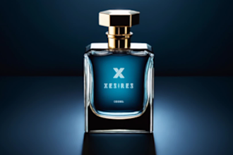 design modern, minimal, and professional perfume labels