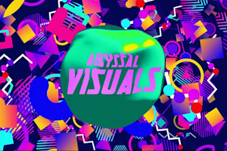 create pop kids lgbt dj visuals plus animate logo