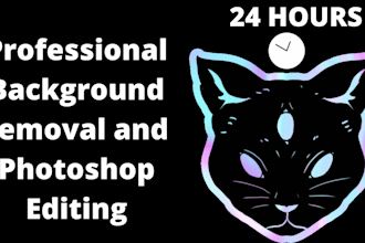 provide  background removal and animation service within 24 hours