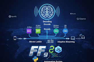 transcode and optimize your audio files to any format or bitrate