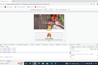design responsive webpage in HTML CSS