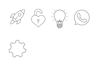 do an animated GIF for icons and illustrations