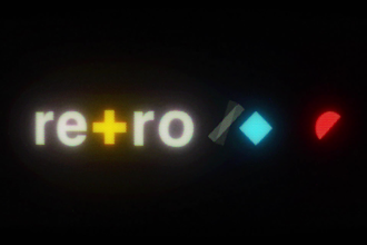create a retro logo and animation for you