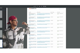 provide audit report SEO with semrush services