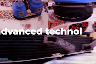 create a professional carpet cleaning video or service trade video