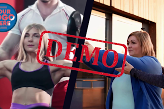 customize this premium video personal trainer video promo