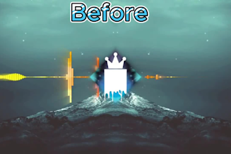 fix audio, edit, noise reduction, repair, enhance, clean up your any audio