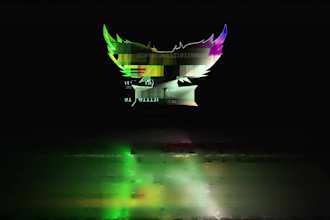 create youtube intro outro and logo reveal animation
