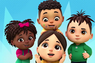 create 3d kids learning videos with the best quality for your youtube channel