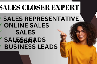 handle online lead generation and closing for high ticket offers business lead