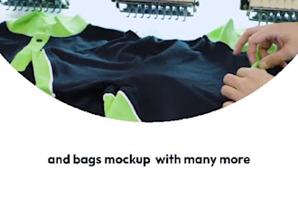 create an amazing t shirt hats bags mockup for your brand or product