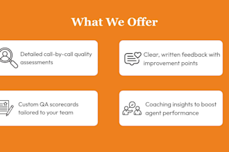 audit and evaluate your customer calls for top tier quality assurance