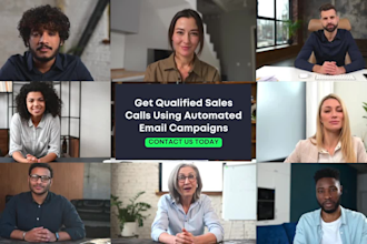 setup 20 qualified appointments using cold email outreach