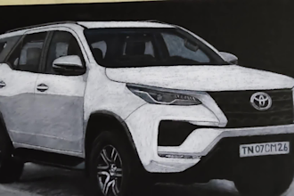 create customised traditional pencil drawing of vehicles