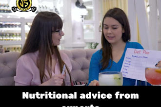 create a promotional video for a service that sells for you