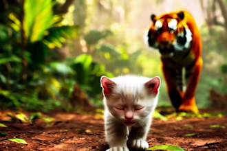 create amazing ai animation stories, ai video art , ai tiktok videos