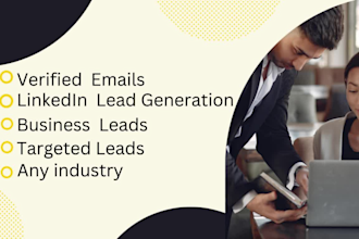 conduct focused b2b lead generation for any industry