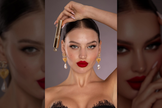 do high end beauty retouch