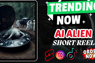 create viral ai alien videos ai cat stories ai animal videos ai fusion ai vidoes