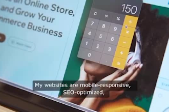 design a stunning, responsive fashion website for your brand