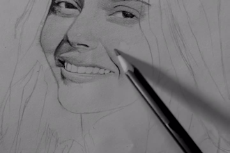 draw stylized hand drawn sketches