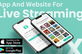 develop live streaming app video streaming app live streaming website
