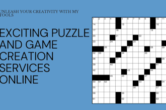 do your puzzle and game creation