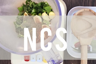 make cooking video with caption