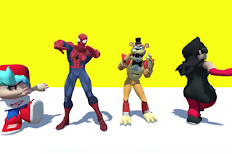 animating your 3d characters for your unity game or any purpose