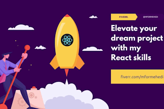 be your professional react developer for a react project
