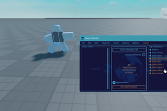 make a roblox r6,r15 , cutscene animation for roblox and roblox rigging