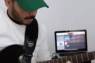 recording killer guitar session