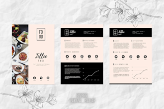 design premium luxury business and product flyer, brochure