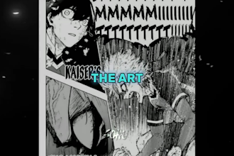 create professional anime edits for you