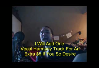 sing male vocals for your instrumental song