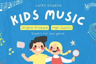 produce kids music nursery rhymes for childrens song