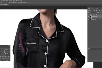 do images edit, retouch, remove wrinkles on clothes in photoshop for ecommerce