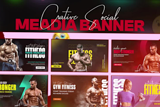 create google banner ads, shopify and website banner design