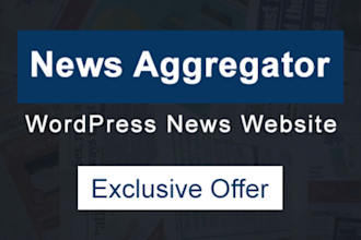 build news aggregator site