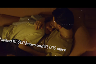 create lyric music video for your song