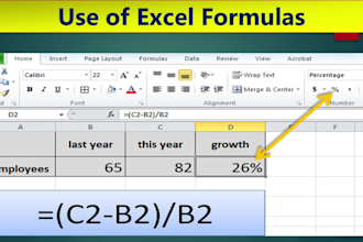 create advanced excel formulas, fix spreadsheets issues
