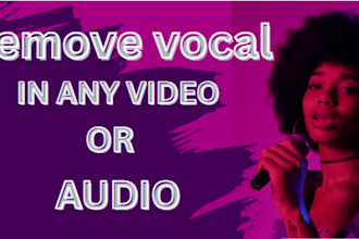 extract, isolate or remove drums or vocals