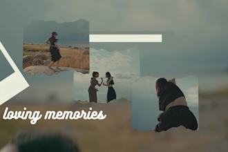 create wedding, birthday, memorial photo slideshow video, epic slides