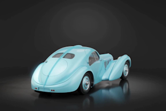 do custom 3d car model chassis rc toy, van, truck, assetto corsa for printing