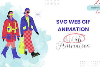 create web svg lottie web animation in json,gif,and svg,css