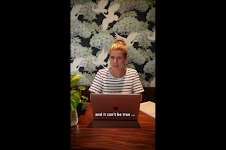 be editing your ig reels in english or german